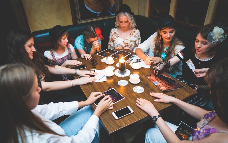 Хэллоуинская вечеринка с мистической атмосферой в Одесі