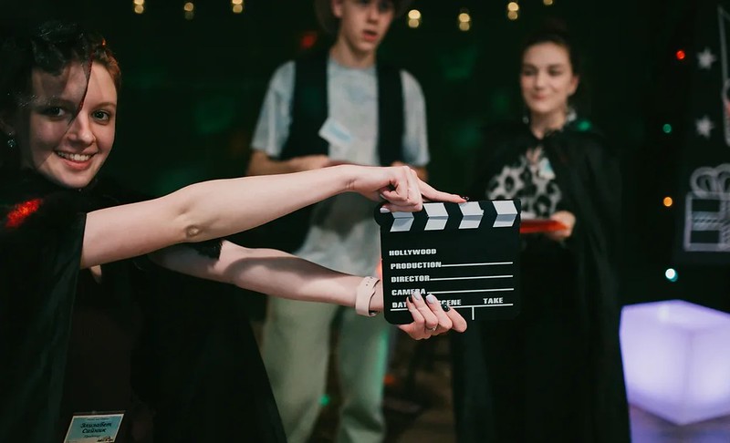 Городские огни и праздничное настроение в Одесі